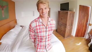 A real fan gets fucked and receives a massive cumshot