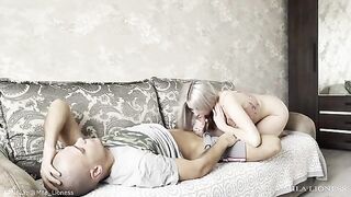 Brother doesn’t get up in the morning? The stepsister will help passionately