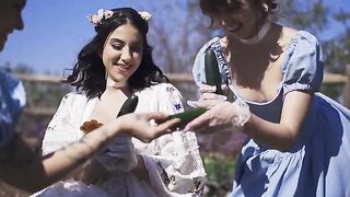 A group of three passionate individuals, including the petite and adventurous Riley Reid, once upon a time had an intense encounter in the park