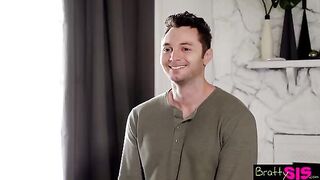 What is your small dick going to get hard for me? Kiara Cole screams at her stepbro