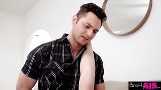 What is your small dick going to get hard for me? Kiara Cole screams at her stepbro