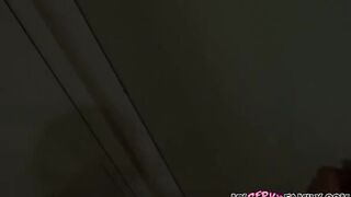 I teach my stepsister to find her real cock swallowing skills