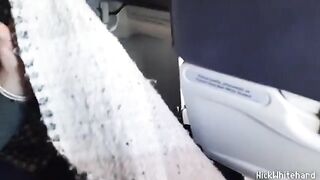The stewardess gets horny on her husband’s airplane - Big Tits