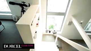 Early morning sex with stunning French beauty Clea Gaultier is the best