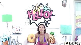 Kylie Le Beau gets her asshole gapped in an intense anal session on True Anal