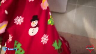 I helped my stepmom out of the washing machine, and things got steamy