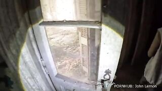 Petite babe explores an abandoned mansion with a thrilling twist!