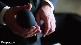 Curvy Kazumi gets dominated, gagged, and spanked hard by a commanding figure