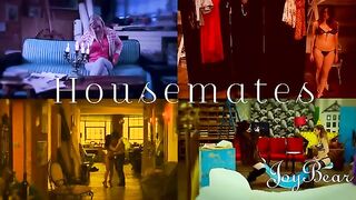 Two bisexual artists and their hot male friend enjoy a passionate threesome together