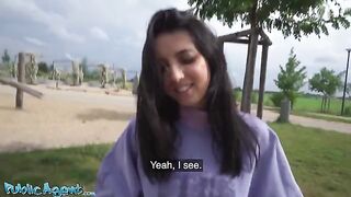 Pervert tourist screwed slim Italian college teen with perfect body for cash