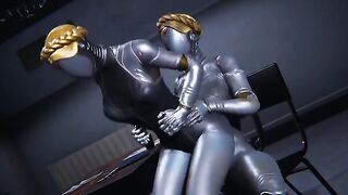 Ballerinas from Futanari Atomic Hearth get fucked hard in a steamy scene