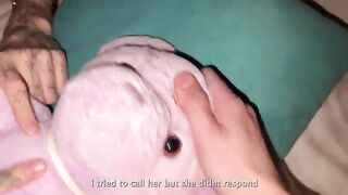 An 18-year-old girl gets a big dick in her pussy for her birthday
