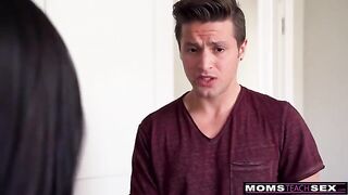 Don't play with me, just fuck me! Keira Croft demands her stepson's cock