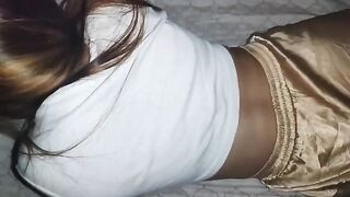 A pretty blonde woman named Sarap experienced intense pleasure