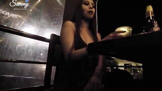 An angry girl takes revenge on the first guy who crosses her