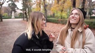 How to fuck European girls? Two sexy bitches show the way!