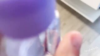 Girl got her phone stuck and was helped by her stepbrother