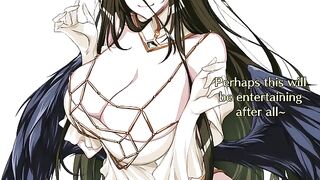 Albedo turns you into her edge-slut in this hot hentai joi scene