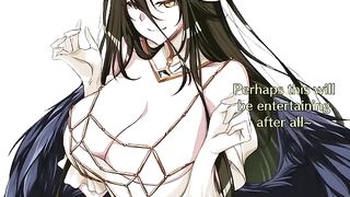 Albedo turns you into her edge-slut in this hot hentai joi scene
