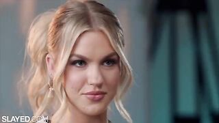Two hot blondies, Blake and Jazlyn, have a steamy lesbian encounter that’s just incredible