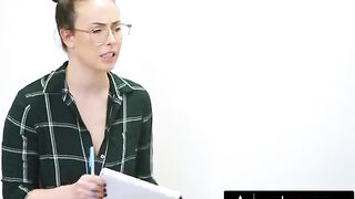 Two research participants, including the cute Melody Marks, got fucked during a focus group study