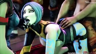 The complete animated film Borderlands in SFM quality