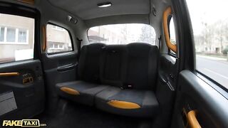 The fake taxi driver screwed the hot teen Jenny Doll in the backseat