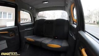The fake taxi driver screwed the hot teen Jenny Doll in the backseat
