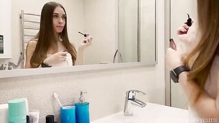 My mistress gave me a blowjob, and I finished in her mouth