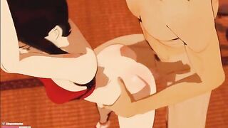 Best 3D Blender sex animation for July 2021, featuring intense and rough action