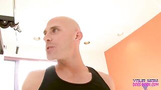 Shayla Laveaux gets her pussy pounded by a gym trainer