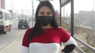 The first time a Venezuelan girl tried a cock in Peru