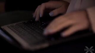 A hot young girl sent explicit pictures to her stepdad, who got angry