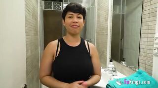 Amateur mom Korin craves intense anal action in this steamy peepshow
