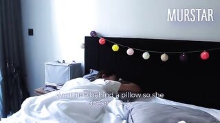 A guy woke up with a girl in his bed, naked and tired