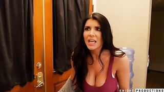 Make-up artist helped Romi Rain to look better, then they fucked hard