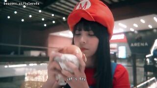 Super Mario Bros The Movie! - exhibitionism and sex, a hot cinema scene