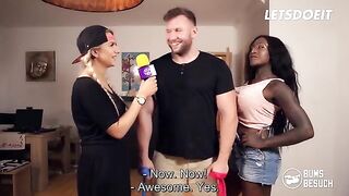 Ebony pornstar Josy Black gets fucked hard by her number one fan