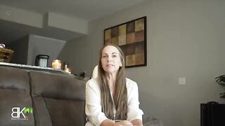 A mom and her stepson share a couch in a taboo setup