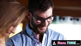 Hotwife Britney Amber fucks her friend’s husband in anal time