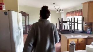 A hot deal with a pregnant lady, straight from the Latina MILF goddess home