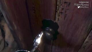 Melina from Elden Ring gets her pussy railed and filled with cum