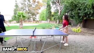 Ariana Van X’s Big Booty Bounces on Ping Pong Table