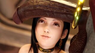 The dark side of Tifa Lockhart from Final Fantasy revealed in this anime movie