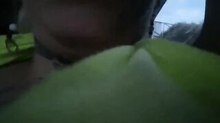Katty Blake gets fucked in the car all over Bucaramanga