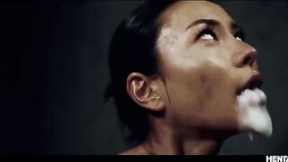 Asian busty babes get banged by horny extraterrestrials in a wild scene