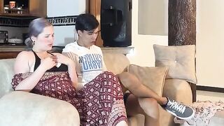 A young man loses his virginity to his sexy stepmom in a steamy scene