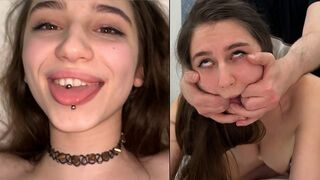 Cute chick seems innocent but she loves to get fucked hard and deep