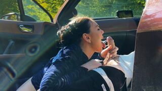 First public sex with a stranger in the car, just like Eva Soda’s thrill-seeker vibe