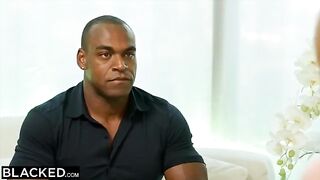 Blonde doctor cheats on her husband with a black patient in HD